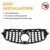 YOCENSE W212 Grill GT-Style Compatible for 2014-2016 E-Class E200 E250