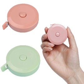 2 Pcs Measuring Tape Measure Both Metric and Imperial Units Double Sided Scale Work Measure Ruler Tape Mini Measure Tape Measuring Tape Measuring 3D Measuring Crafts Measuring Height Measuring