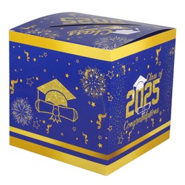 MAGICLULU Message Voting Box Holder for Graduation Games 2025 Graduation Party Box Seasonal Decorations