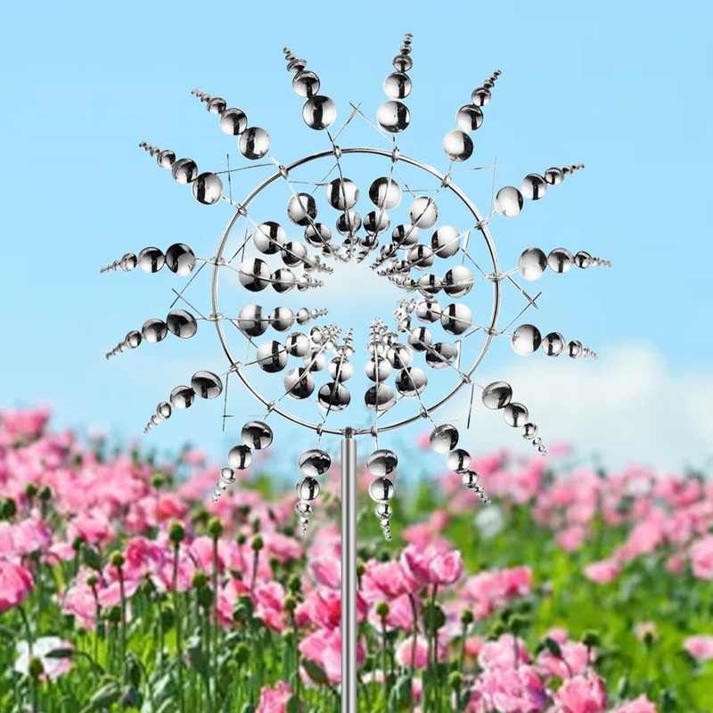 Magical Windmill, Unique and Magic Metal Windmill, 3D Iron Windmill,