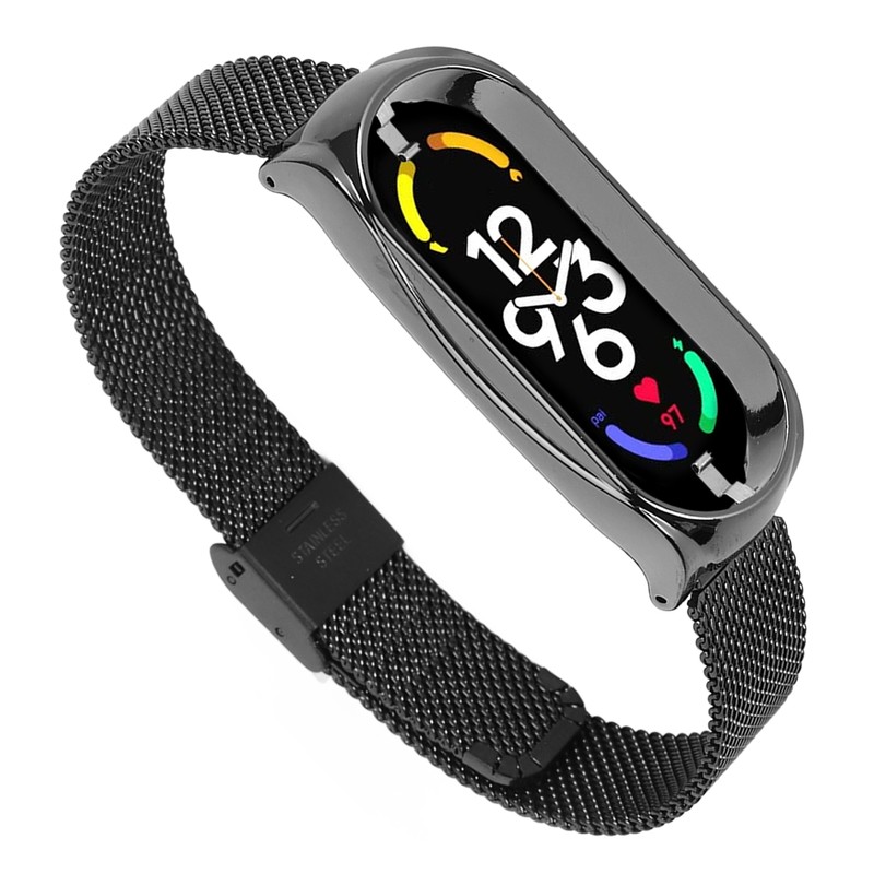 Stainless Steel Mesh Strap Fashionable Breathable Flexible Replacement Band Accessory
