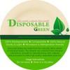 DISPOSABLE GREEN® | Pack of 25 SPOONS | DEEP HEAD