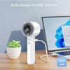 JATEKA Handheld Fan, Portable Mini Fan, USB Fan, Hand Fan