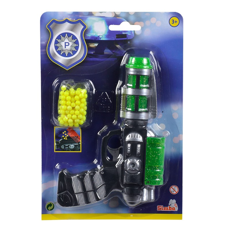 Simba 108022557 Space Pistol with Ammunition, 3-Way Assorted, Only One