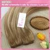 YoungSee Wire Real Hair Extensions Balayage Invisible Wire Hair Extensions