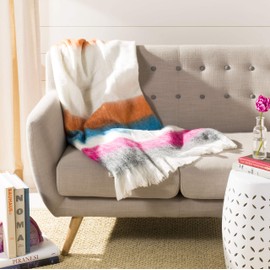 Safavieh Glendal Throw Blanket, 50"x61", Assorted