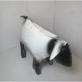 Decorative Rustic Metal Sheep - Metal Art