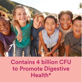 SmartyPants SmartyPants Kids Probiotic Immunity Gummies: Prebiotics & Probiotics for Digestive Health and Immune Support Supplement, Gluten Free, Vegan, Strawberry Crème Flavor, 60 Count (30 Day Supply)