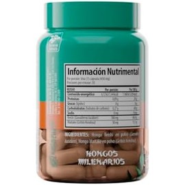 Solanum Línea Herbal Reishi  Meitake, 30 Cápsulas Vegetales, Sin Sabor