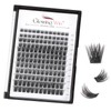 Glowing Win Cluster Lashes 144PCS Individual Lashes Natural Look DIY