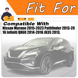 LEVANLIGHT Engine Air Intake Hose With clamp Compatible for Nissan Murano 2015-2023 Pathfinder 2013-2016 Infiniti QX60 2014-2016 JX35 2013 Replace# 165763JA0A,16576-3JA0A,004B,A27624