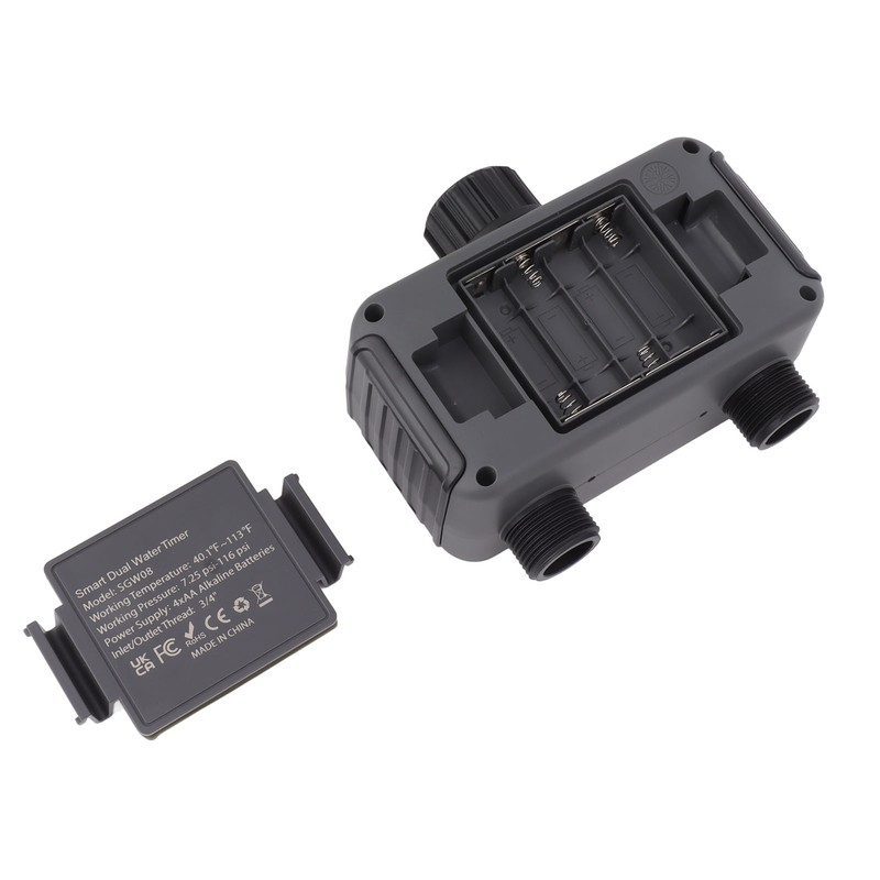 Smart Water Timer 2 Outlets WiFi Sprinkler Hose Timer with