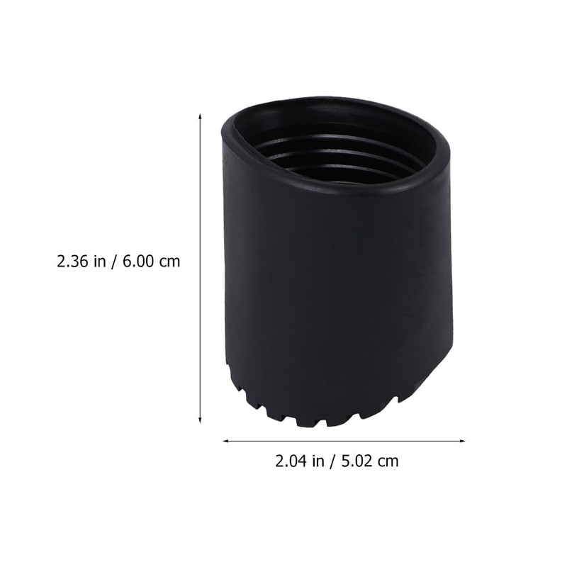 FOYTOKI Ladder Pads: 4pcs Ladder Feet Cover Non-Slip Rubber Step