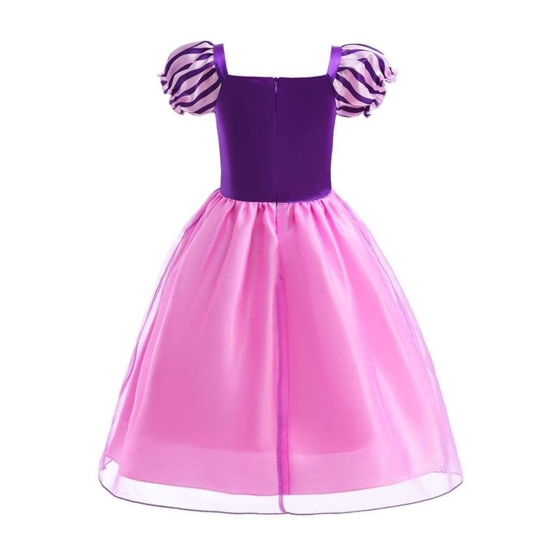 Dressy Daisy Vestido de Disfraz de Princesa Rapunzel con Accesorios