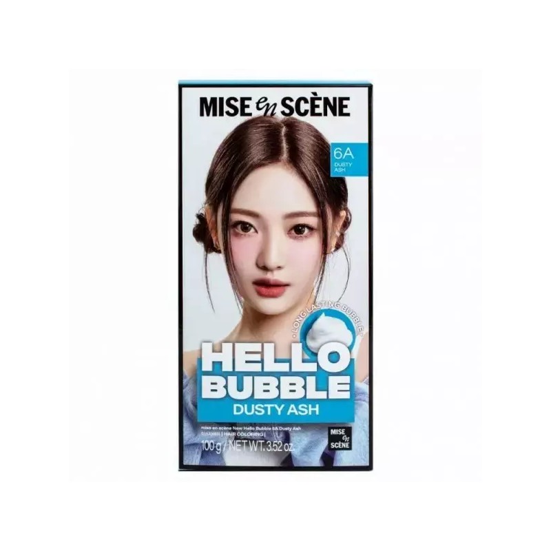 Mijanssen 미장센 뉴 헬로버블 100g 6A 더스티에쉬-청회색빛갈색 Mijangsen New Hello