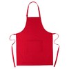 eBuyGB 100% Cotton Plain Aprons Chefs Kitchen Apron With Adjustable