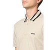 BOSS Paul Modern Essential Polo, Cream, L