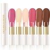 6 Colors Cream Contour Stick Makeup Kit, Shades with Blush,
