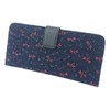 Indenya 7512 Long Wallet, Thin Coin Purse Included, Deer Leather,