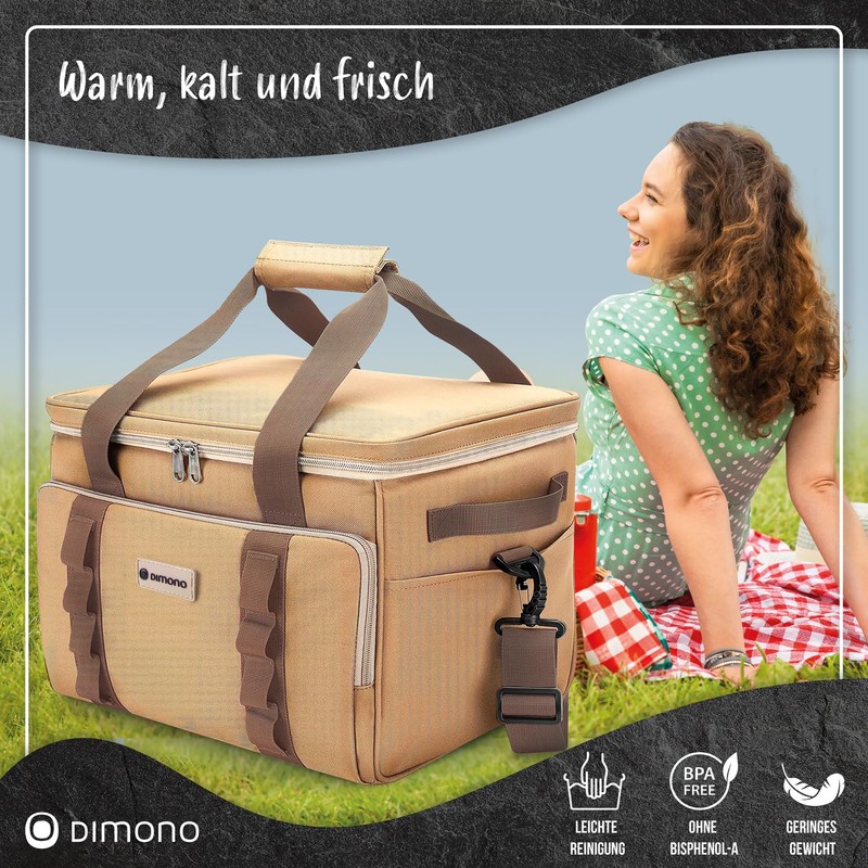 Large 25 Litre Insulated Cooler Bag XL Insulated Cooler Bag