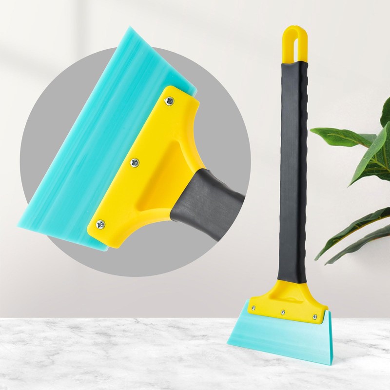 NEWISHTOOL 3 PCS TPU Rubber Squeegee with Different Hardness Blade,