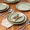 AmorArc Ceramic Dinnerware Sets,Handmade Reactive Glaze Stoneware Plates and Bowls