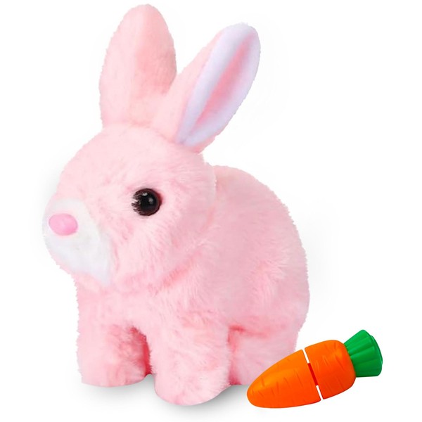 Bouncing Rabbit, Bouncing Rabbit Toy, Talking Rabbit, Rabbit Cuddly Toy,