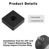 Locking Ring Anvil Tool, Anvil Mounting Tool for 3/8 Inch