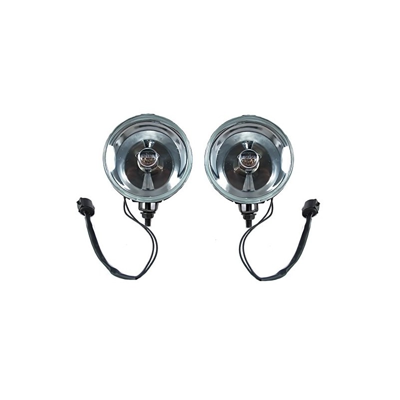 Performance Depot Euro Clear Complete Fog Lights Lamps w/ H3