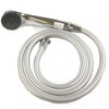 KVK ZS313SBL Water Saving e-Shower nf Showerhead (Plated), Metallic Hose,