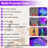 Black Light UV Flashlight,Vansky Blacklight 12 LED Urine Detector For