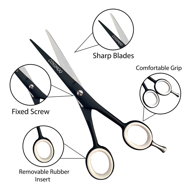 Hairdressing Scissors- COSSMOO Barber Scissors and Hairdressers Scissors UK