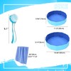 Bearded Dragons Foldable Bathtub with Soft Brush and Towel Set