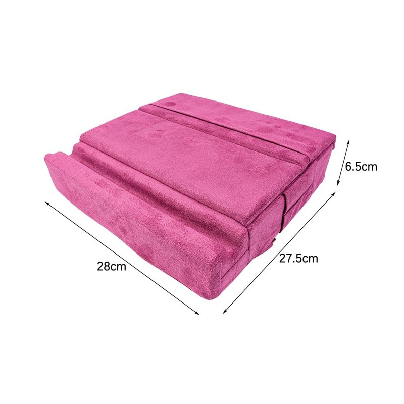 ieron Tablet Reading Cushion, Triangular Notebook Stand, Tablet Cushion Stand,