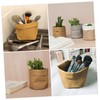 VILLFUL 1pc Creative Kraft Paper Pen Container Pot Cover for
