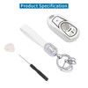 CARFIB for Buick Key Fob Cover 5 Button Soft TPU