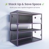 Phailozoo Reptile Terrarium Stackers V2, 10” Reptile Tank Accessories Spacers,