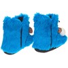 Sesame Street Cookie Monster 3D Slippers, Plush Booties, Sizes EU