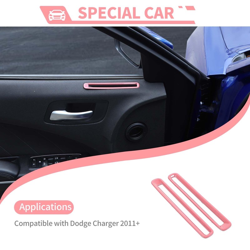 amayum Door Air Conditioner Vent Panel Trim Cover Interior Accessories
