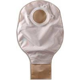 ConvaTec 404032 Natura 10" Two-Piece Drainable Pouch with 2-Sided Comfort Panel, Tail Clip, Opaque, 1-3/4" Flange, Pack of 20