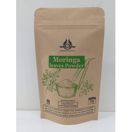 100g Moringa Dried Leaves, Pure & Natural Moringa Leaves Powder, Cultivated From Sri Lanka And Gluten Free- 100% Pure, Premium Quality for Cooking and Brewing Herbal Tea