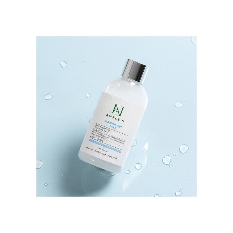 Koreana Ampoule & Hyaluronic Shot Moisture Toner 220ml 1 +