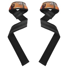 Correas de levantamiento de pesas para parejas pintadas de la Torre Eiffel, correa antideslizante de 26 pulgadas, para entrenamiento, gimnasio, levantamiento de potencia, culturismo