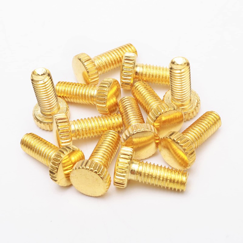Unxuey Guitar Tremolo Bridge Fine Tuner Screws M5 Threaded Fine