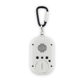 Verbalise Talking 5 Alarm Medication Reminder Keychain, Black
