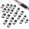 Solxion 20 Pcs Wire Connectors 2 Needle Low Pressure Universal