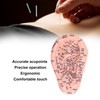 6.7in Ear Acupuncture Model Silicone Engraving Ear Massage Acupuncture Model