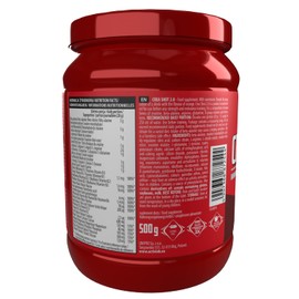 Activlab Crea Shot 2.0, 500g Pulver, 25x Pre-Workout, kein Koffein, steigert die Leistung, reduziert Müdigkeit, Creatin, Beta-Alanin, Taurin, B-Vitamine, Arginin, Citrullin-Malat, Glutamin, Orange