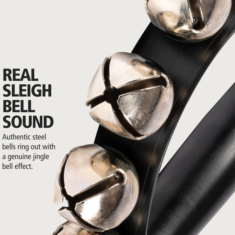 Meinl Percussion Sleigh Bells Instrument - Semicircular Sleigh Bells Musical