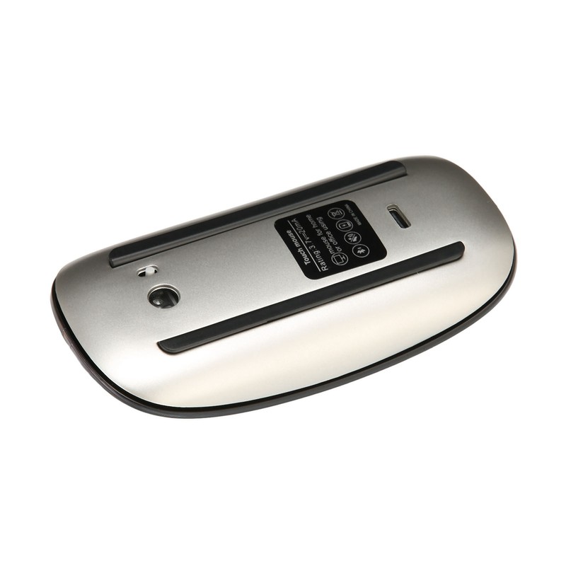 Wireless Mouse Silent Low Decibel Rechargeable Ergonomic Portable Touch Wheel